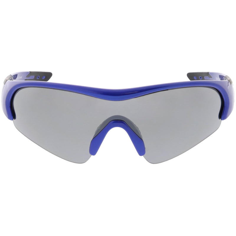 zeroUV TR-90 Performance Wrap Around Half Frame Sunglasses C798 Sunglasses