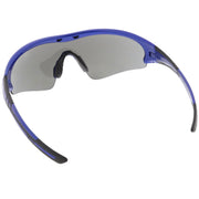 zeroUV TR-90 Performance Wrap Around Half Frame Sunglasses C798 Sunglasses