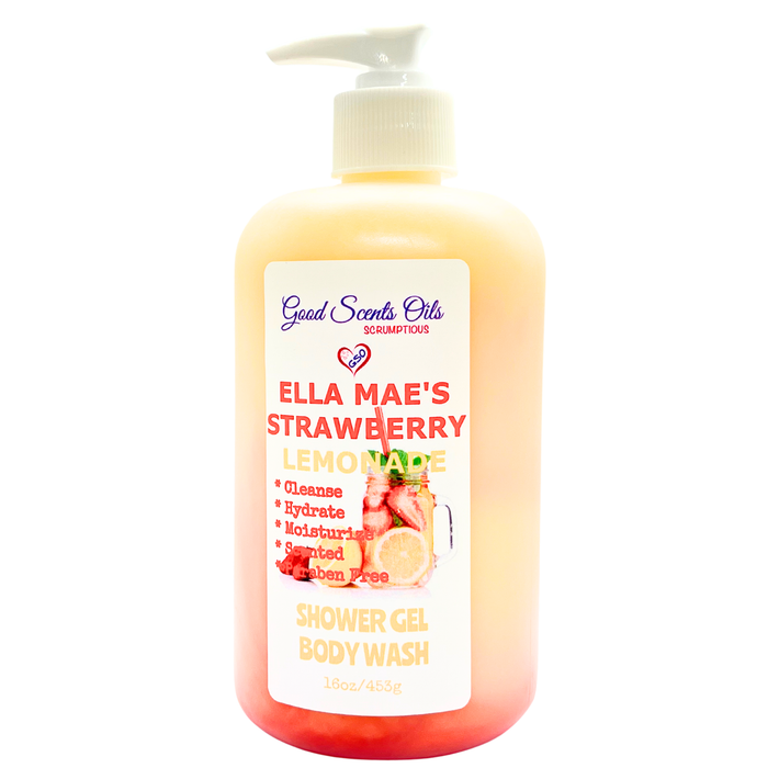 ELLA MAE STRAWBERRY LEMONADE SHOWER GEL