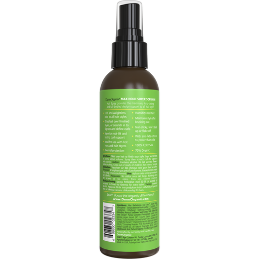 DermOrganic Official Shop Fixe Super Hold Spray Styling