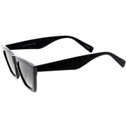 zeroUV Women's Retro Oversize Wide Pointed Cat Eye Sunglasses C921 Sunglasses