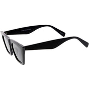 zeroUV Women's Retro Oversize Wide Pointed Cat Eye Sunglasses C921 Sunglasses