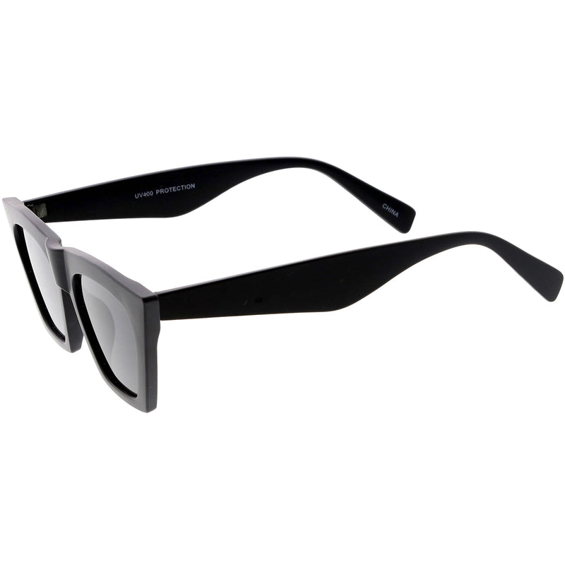 zeroUV Women's Retro Oversize Wide Pointed Cat Eye Sunglasses C921 Sunglasses