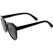 zeroUV Women's Oversize Geometric Round Cat Eye Sunglasses C938 Sunglasses