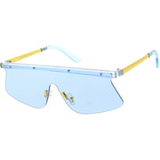 zeroUV Retro Modern Blade Cut Shield Sports Sunglasses C941 Sunglasses