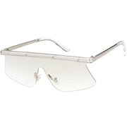 zeroUV Retro Modern Blade Cut Shield Sports Sunglasses C941 Sunglasses