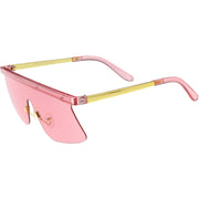 zeroUV Retro Modern Blade Cut Shield Sports Sunglasses C941 Sunglasses