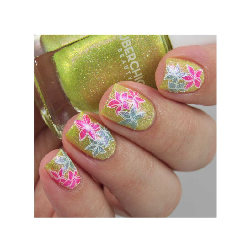 UberChic Beauty Secret Garden-02 Stamping Plate
