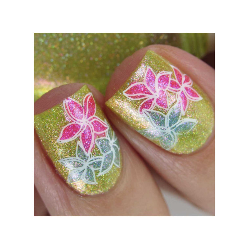 UberChic Beauty Secret Garden-02 Stamping Plate