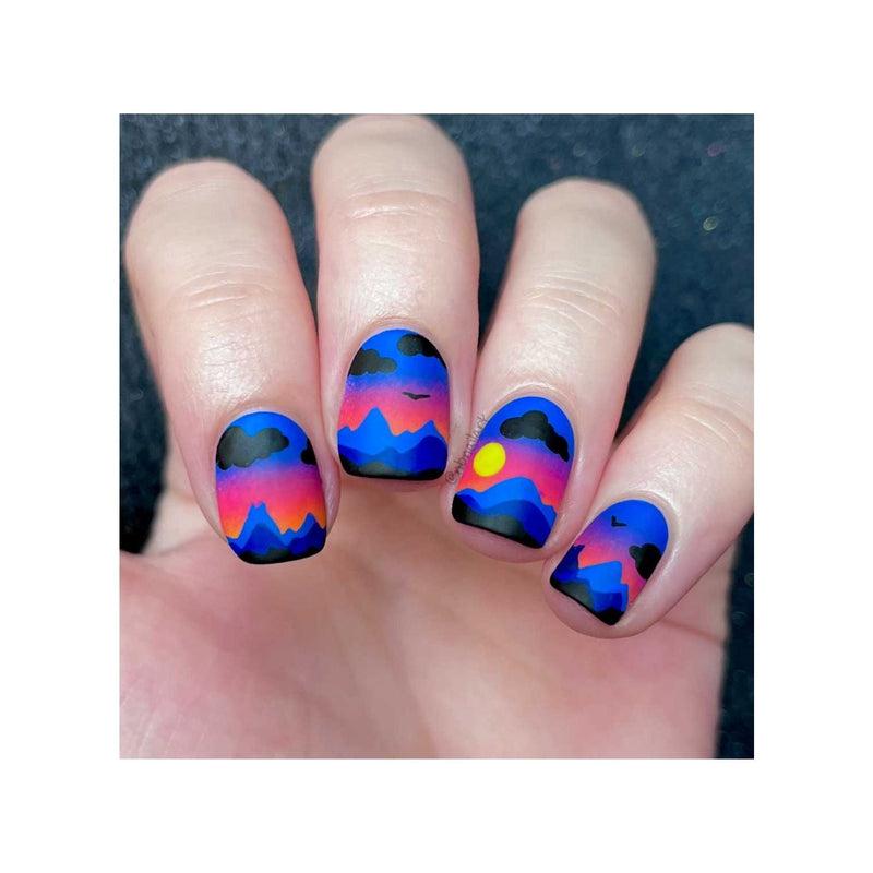 UberChic Beauty Create-A-Scape Stamping Plate