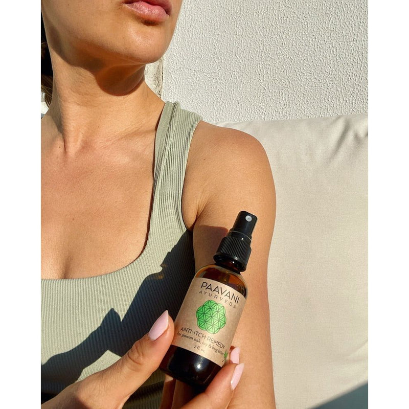 Paavani Ayurveda Anti-Itch Remedy | Natural Relief for Poison Oak, Ivy & Bug Bites simple