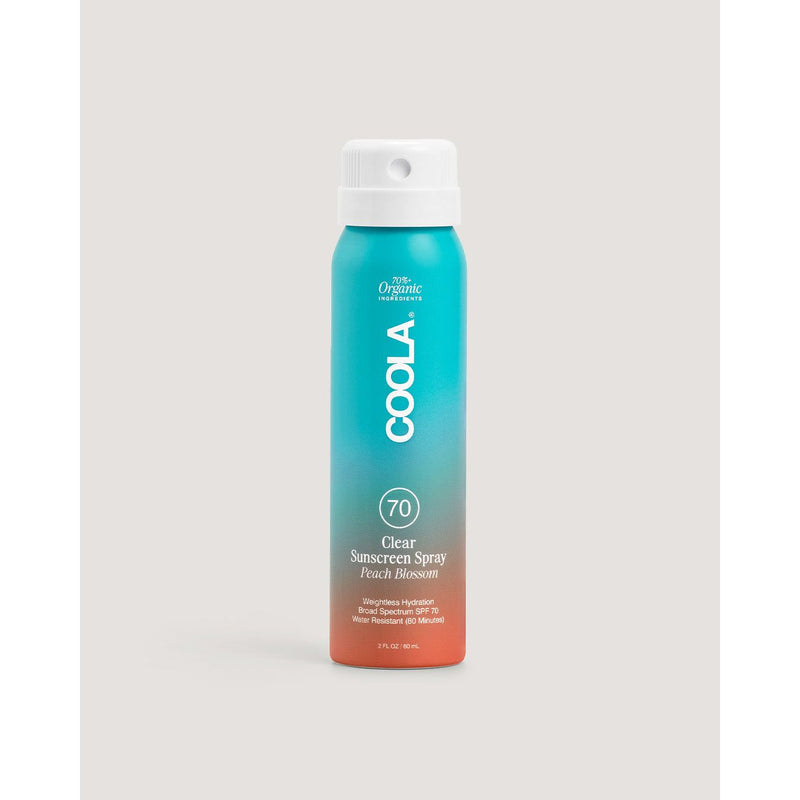 COOLA Classic Body Organic Sunscreen Spray SPF 70, Beach Blossom