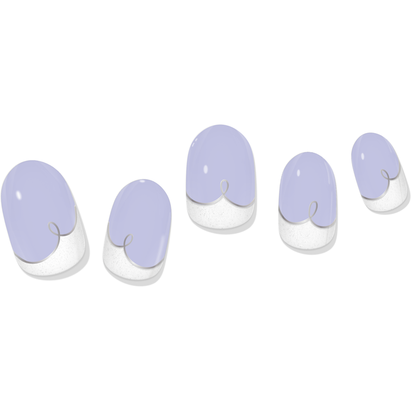 laurenbbeauty COLOR CHANGE Malibu Coastline Cobalt Gel Nail Wrap Nail Art Kits & Accessories