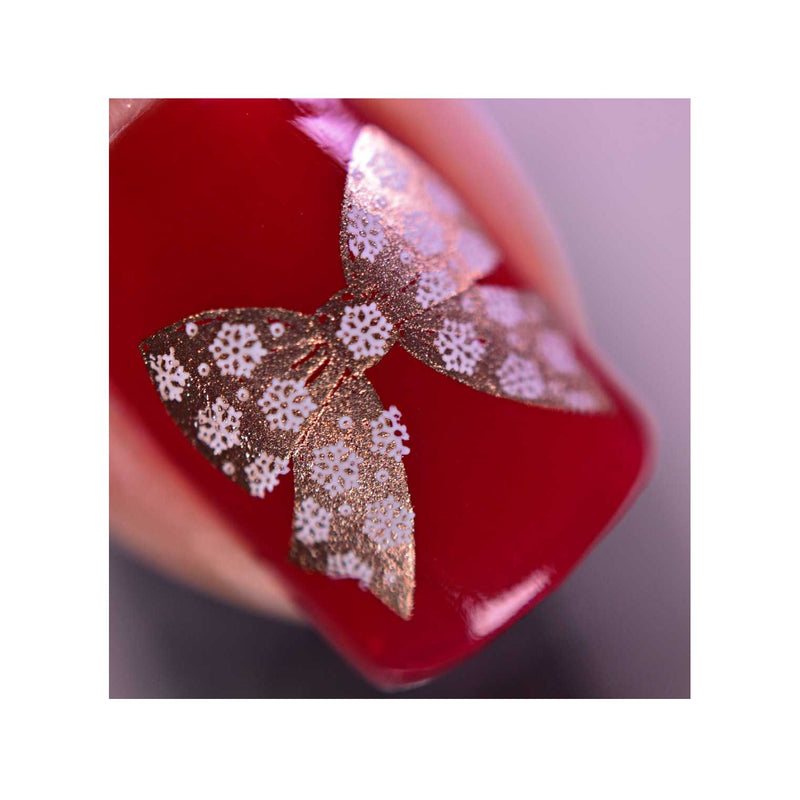 UberChic Beauty Coquette Christmas Stamping Plate