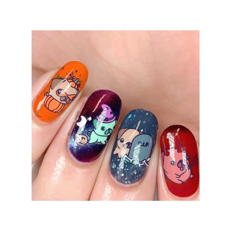 UberChic Beauty Creepy Cute Kawaii Stamping Plate