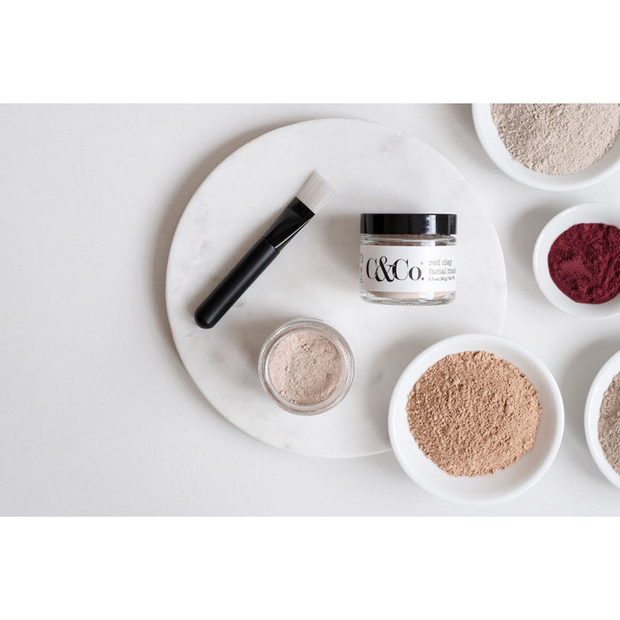 C&Co.® Handcrafted Skincare Red Clay Facial Mask