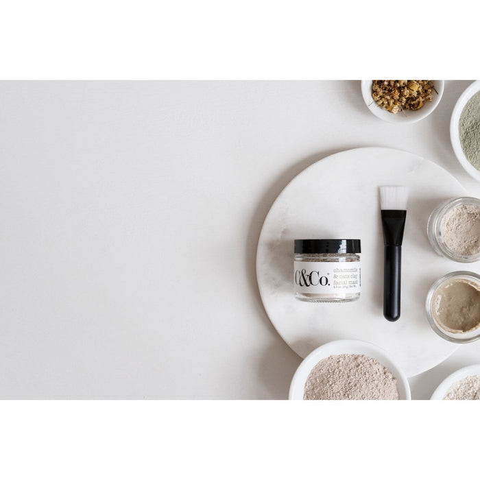 C&Co.® Handcrafted Skincare Chamomile & Oats Clay Facial Mask