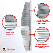 Warren London Crescent Detail Comb Pet Combs & Brushes