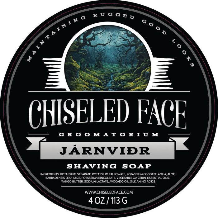 Chiseled Face JáRnviðr - Shaving Soap