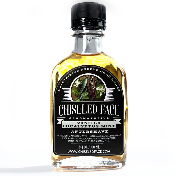 Chiseled Face Vanilla Eucalyptus & Mint - Aftershave Splash