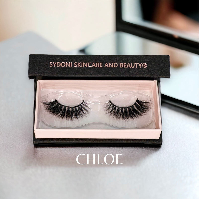 Sydoni Skincare and Beauty CHLOE LUXURY MINK LASHES Mink Lashes