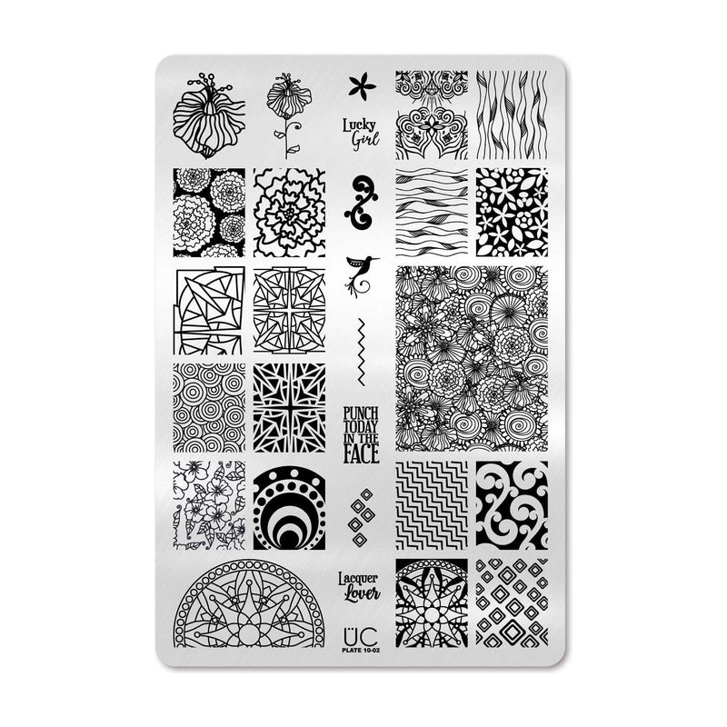 UberChic Beauty Collection 10 Stamping Plate