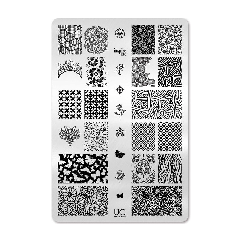 UberChic Beauty Collection 12 Stamping Plate