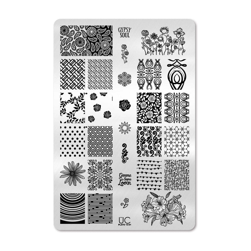 UberChic Beauty Collection 13 Stamping Plate