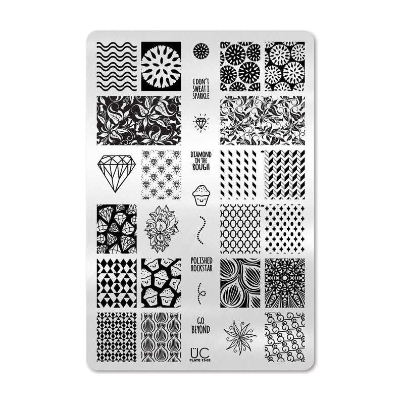 UberChic Beauty Collection 13 Stamping Plate
