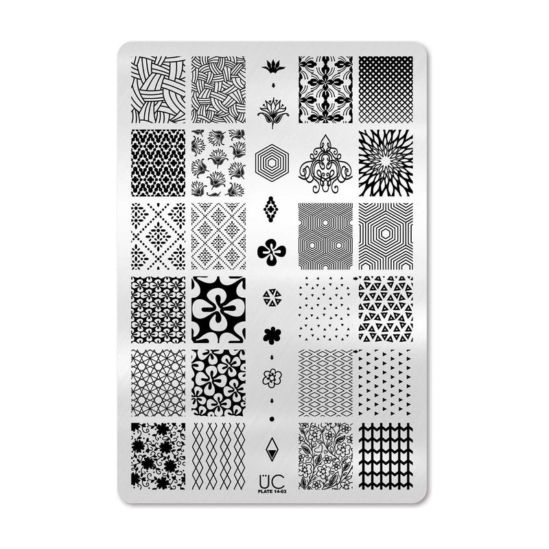 UberChic Beauty Collection 14 Stamping Plate
