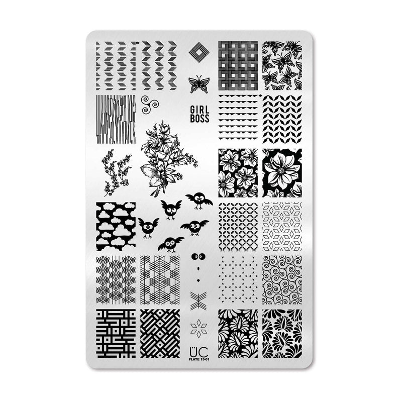 UberChic Beauty Collection 15 Stamping Plate