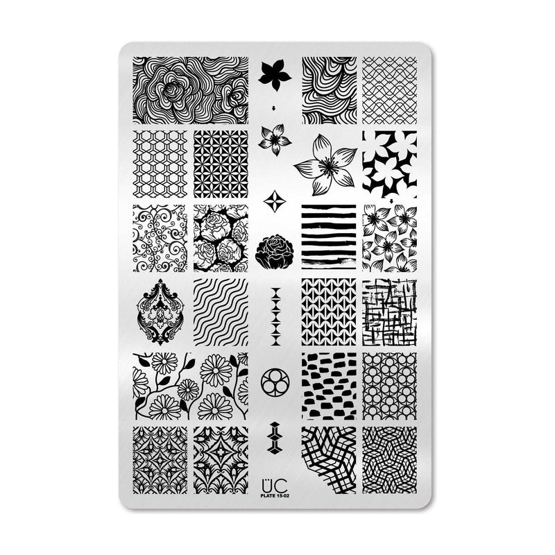UberChic Beauty Collection 15 Stamping Plate