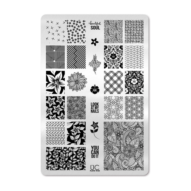 UberChic Beauty Collection 16 Stamping Plate