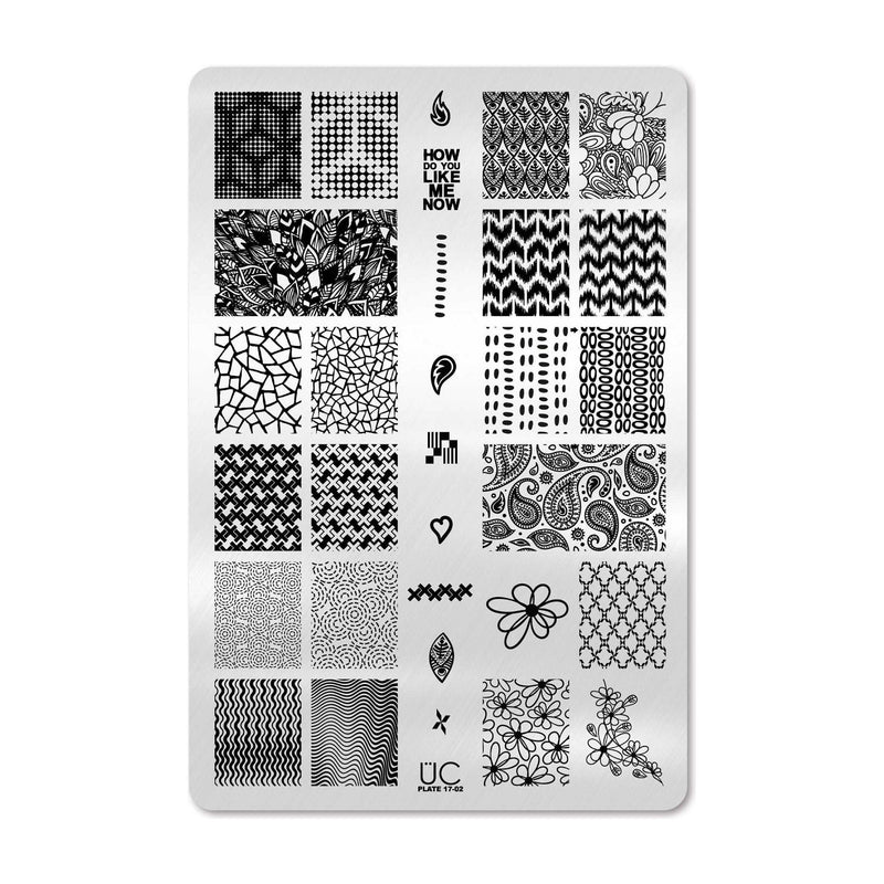 UberChic Beauty Collection 17 Stamping Plate