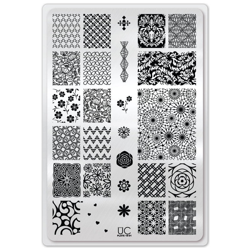 UberChic Beauty Collection 18 Stamping Plate