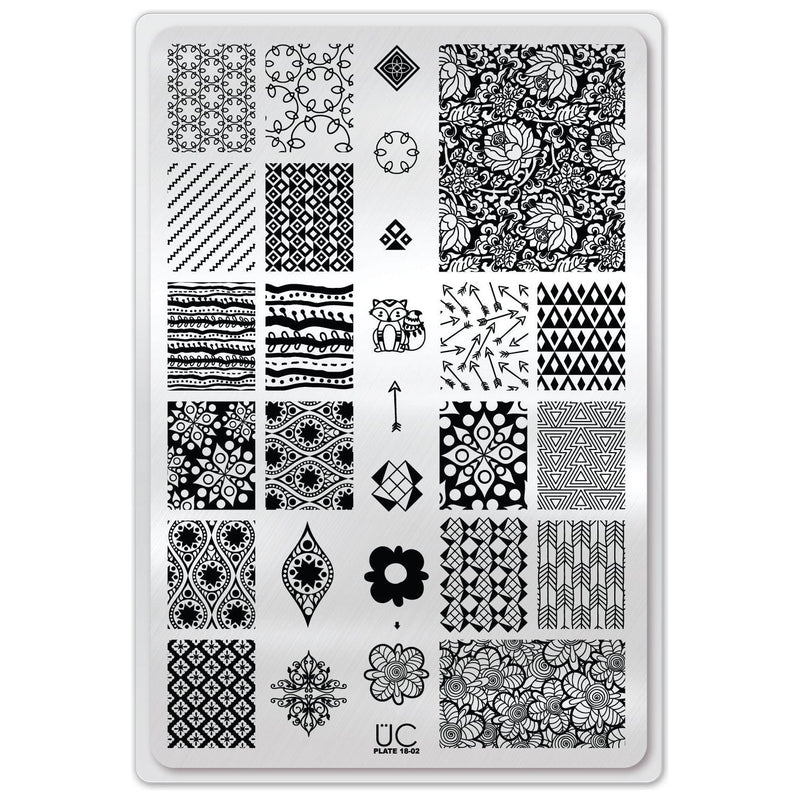 UberChic Beauty Collection 18 Stamping Plate