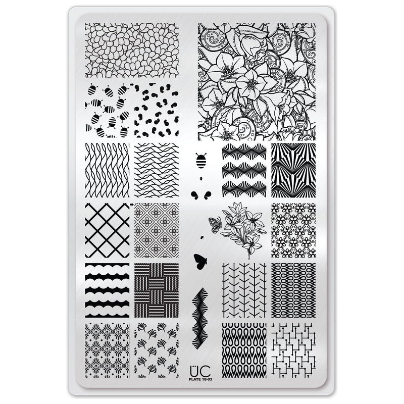 UberChic Beauty Collection 18 Stamping Plate
