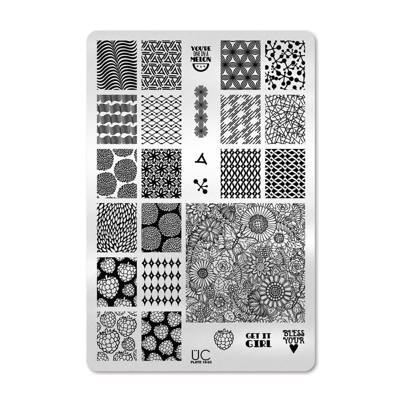 UberChic Beauty Collection 19 Stamping Plate