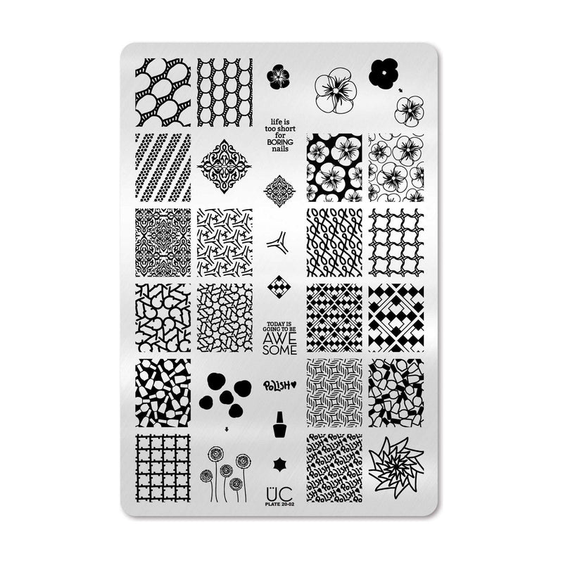 UberChic Beauty Collection 20 Stamping Plate