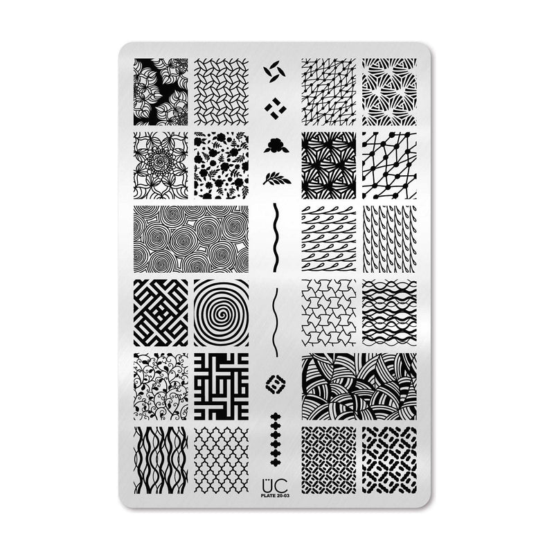UberChic Beauty Collection 20 Stamping Plate