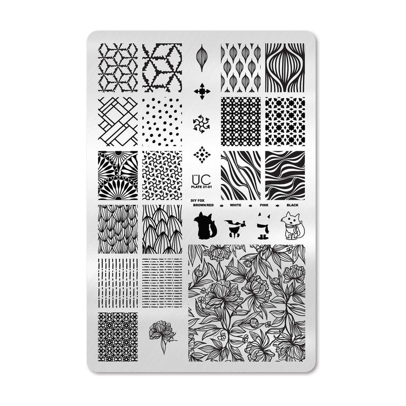 UberChic Beauty Collection 21 Stamping Plate