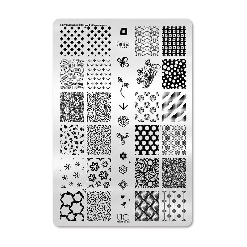 UberChic Beauty Collection 23 Stamping Plate