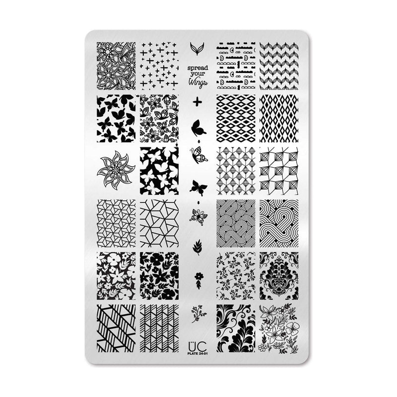 UberChic Beauty Collection 24 Stamping Plate