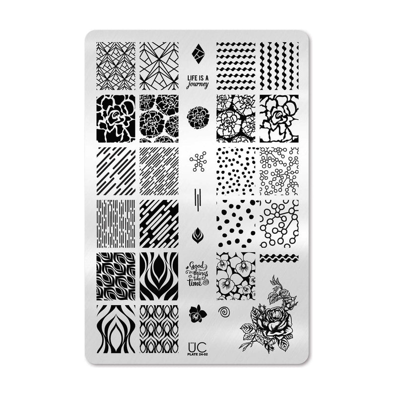 UberChic Beauty Collection 24 Stamping Plate