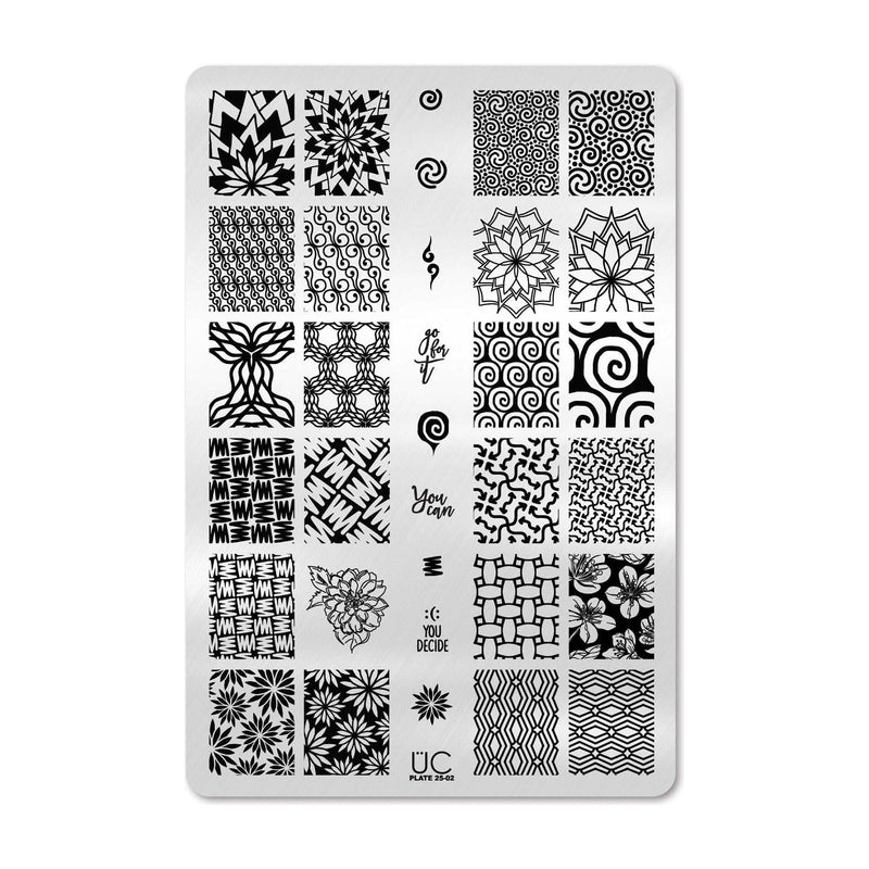 UberChic Beauty Collection 25 Stamping Plate