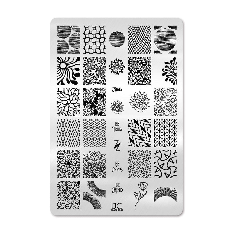 UberChic Beauty Collection 25 Stamping Plate