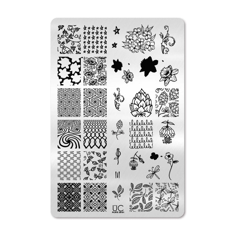 UberChic Beauty Collection 26 Stamping Plate