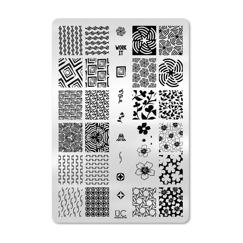 UberChic Beauty Collection 27 Stamping Plate