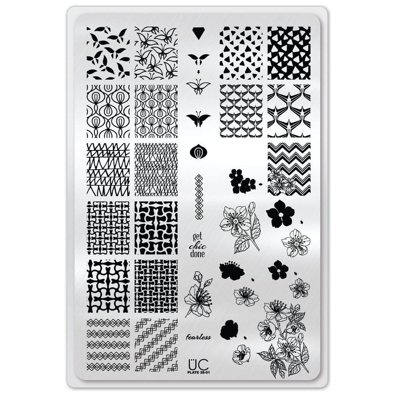 UberChic Beauty Collection 28 Stamping Plate