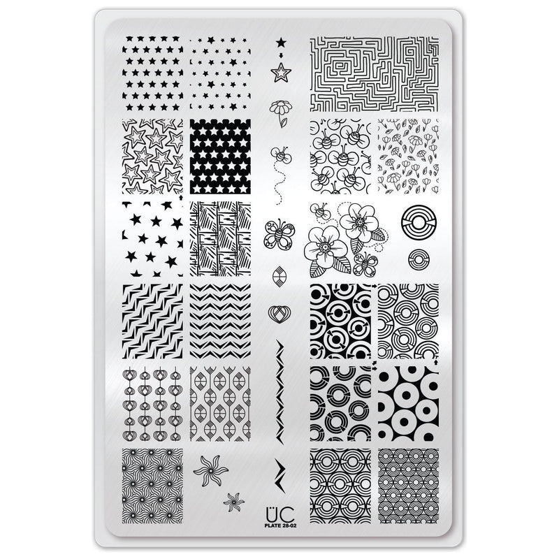 UberChic Beauty Collection 28 Stamping Plate
